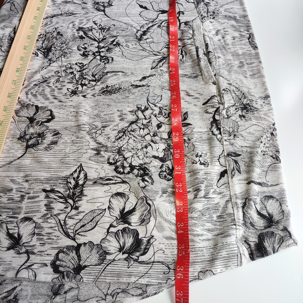 Athleta Balance Dress Sz XL Eden Floral Gray Pattern Very Good Used Condition - Picture 9 of 12
